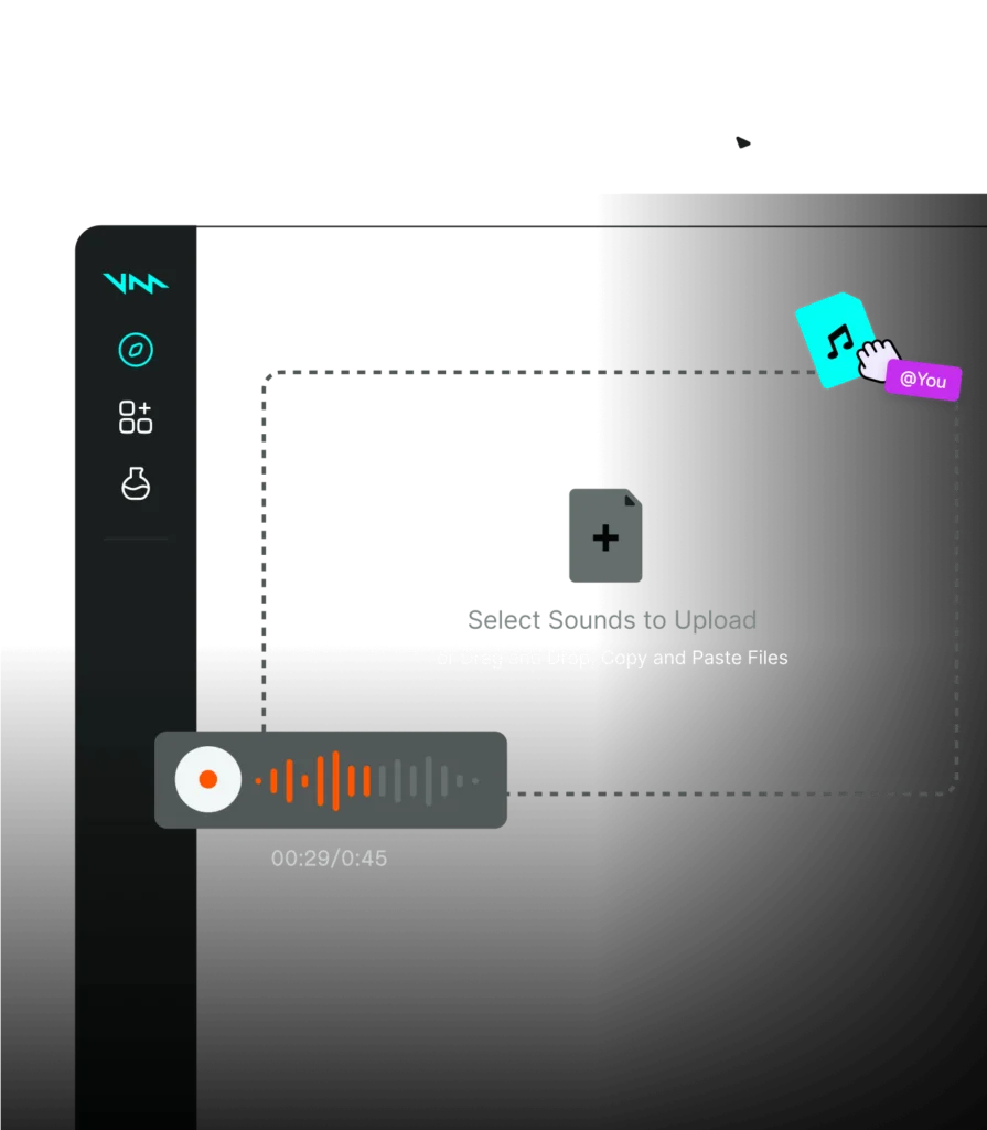 Create, upload,
and share
